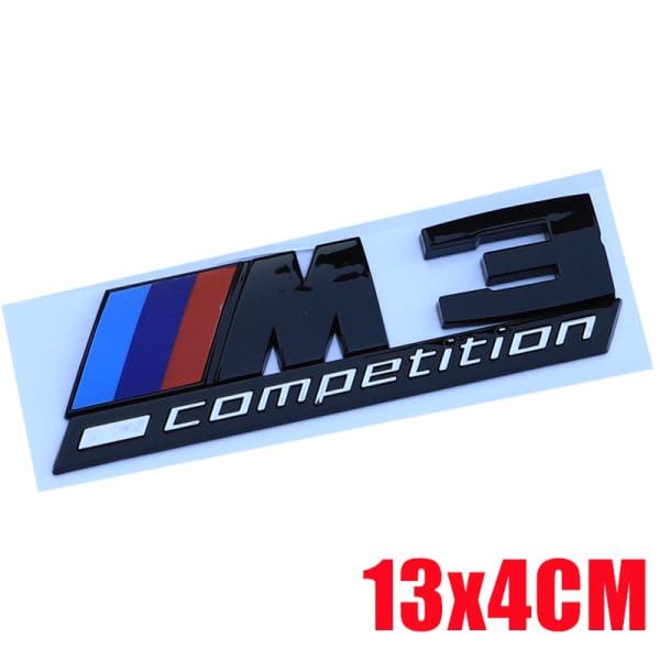 סטיקר אחרוי יוקרתי לב.מ.וו. BMW M3 M5 M6 E34 E36 E61 E39 E60 E90 E92 E93 F10 F20 F30 G20 G30