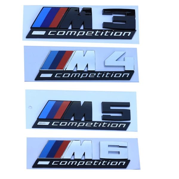 סטיקר אחרוי יוקרתי לב.מ.וו. BMW M3 M5 M6 E34 E36 E61 E39 E60 E90 E92 E93 F10 F20 F30 G20 G30