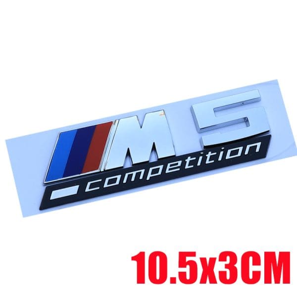 סטיקר אחרוי יוקרתי לב.מ.וו. BMW M3 M5 M6 E34 E36 E61 E39 E60 E90 E92 E93 F10 F20 F30 G20 G30