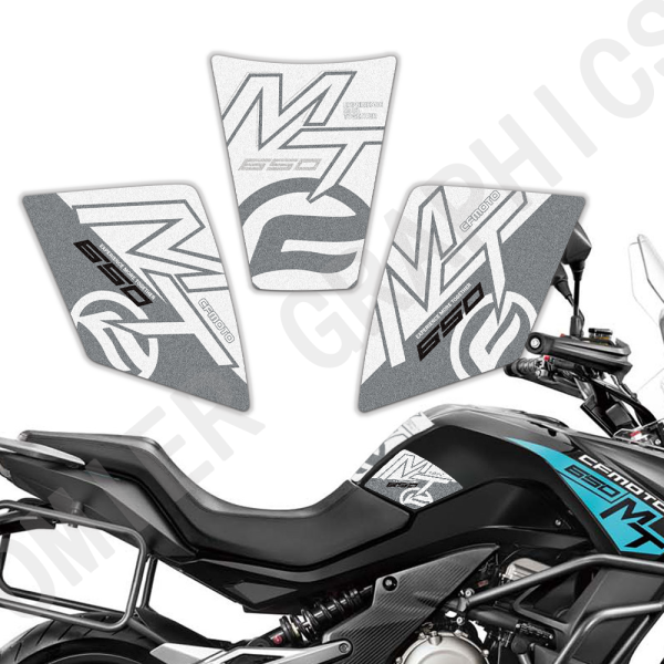 סט מדבקות לטנק דלק לאופנוע סי אף מוטו: CFMOTO 650 MT CF 650mt