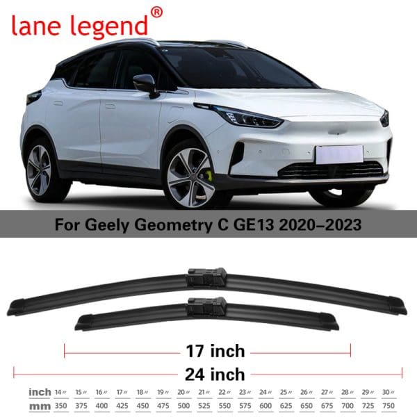 סט מגבים שלם לגילי גאומטרי. Geely Geometry C GE13 2020-2023