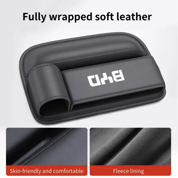 Car Seat Crevice Side Storage Box Car Seat Gap Water Cup Holder For BYD Atto 3 Act Tang F3 E6 Yuan Song Plus EV F0 Qin Han S6